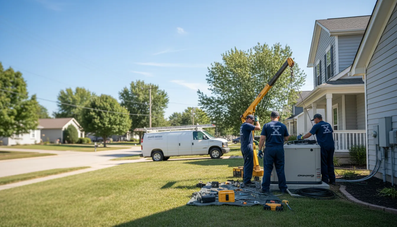 Generator Installation in Pierceville, KS near me